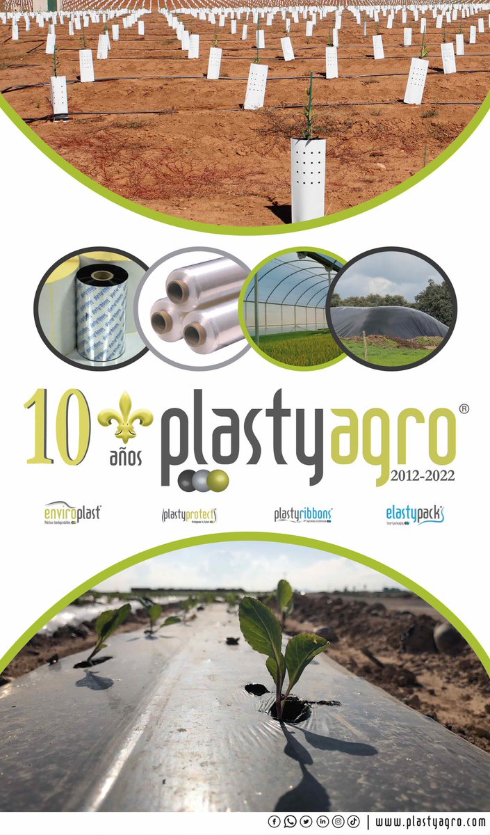 EnviroplastBio's tweet photo. Si precisas protectores o plástico biodegradable ♻️ para tus cultivos, no dudes y contacta con Plastyagro®. Disponemos además de otros productos que tal vez sean de tu interés. Para más información https://t.co/WWU2xen156 ⚜ https://t.co/0DAsb7LCGJ
