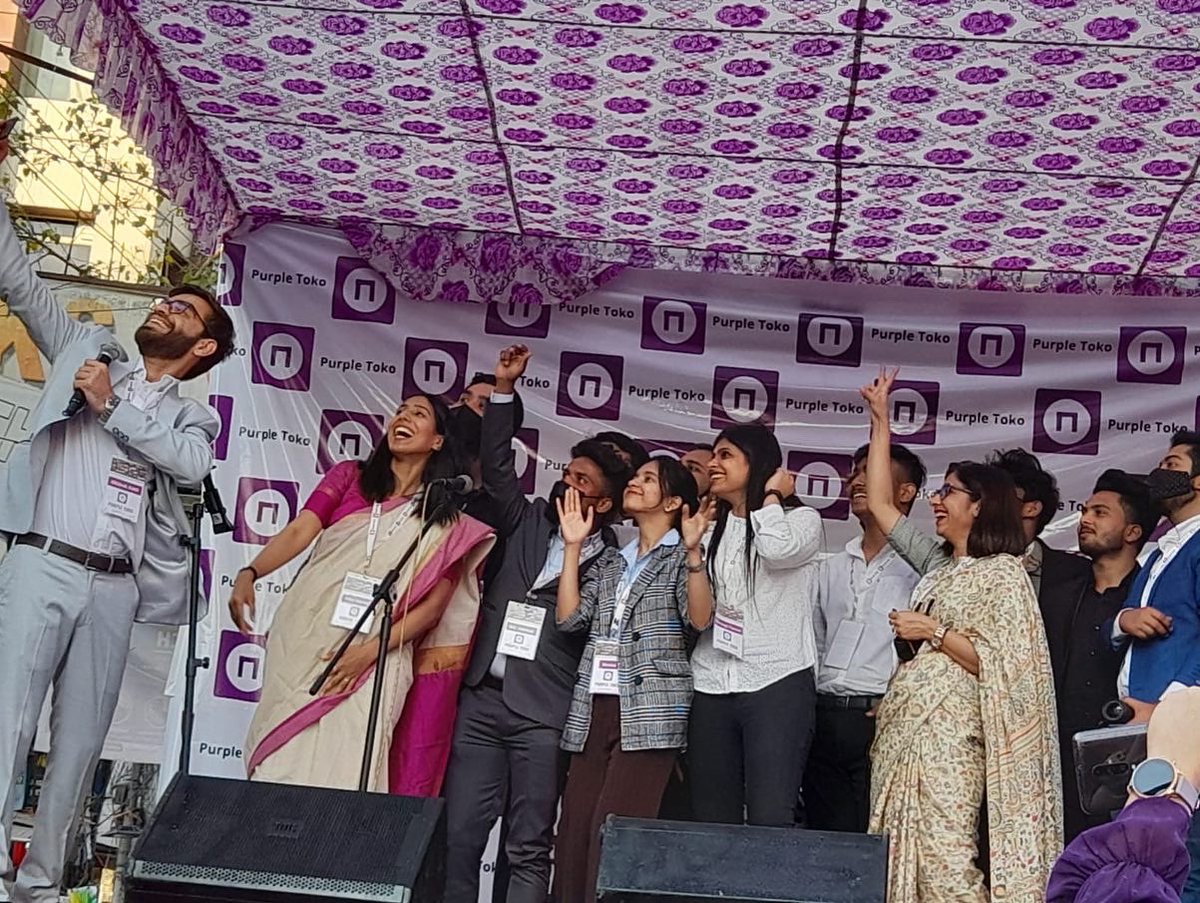 PurpleToko's tweet photo. Purple Toko is backed by some highly motivated and ambitious faces who are ready to put everything and anything that’s required to build the company!

Here’s an appreciation post to these super cool &amp; hardworking people!

Download the app from play store:
https://t.co/Ow4ef37VtW https://t.co/9gF1UX0JuC
