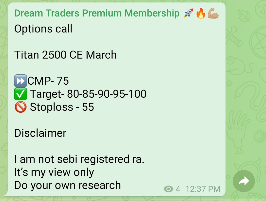 dreamtraders37's tweet photo. Call given in our channel
Moved from 65➡️104!!!!
Join our channel
https://t.co/GWhjSnu44d

#nifty50 #Niftybank #tatasteel #Infosys #icicibank #hdfcbank #HDFC #sbin #Tatamotors #iex #reliance #sunpharma #Maruti  #Rain #canarabank #wipro #adani #ITC #gail #BSE #hdfclife #titan https://t.co/mjRHUVhELZ