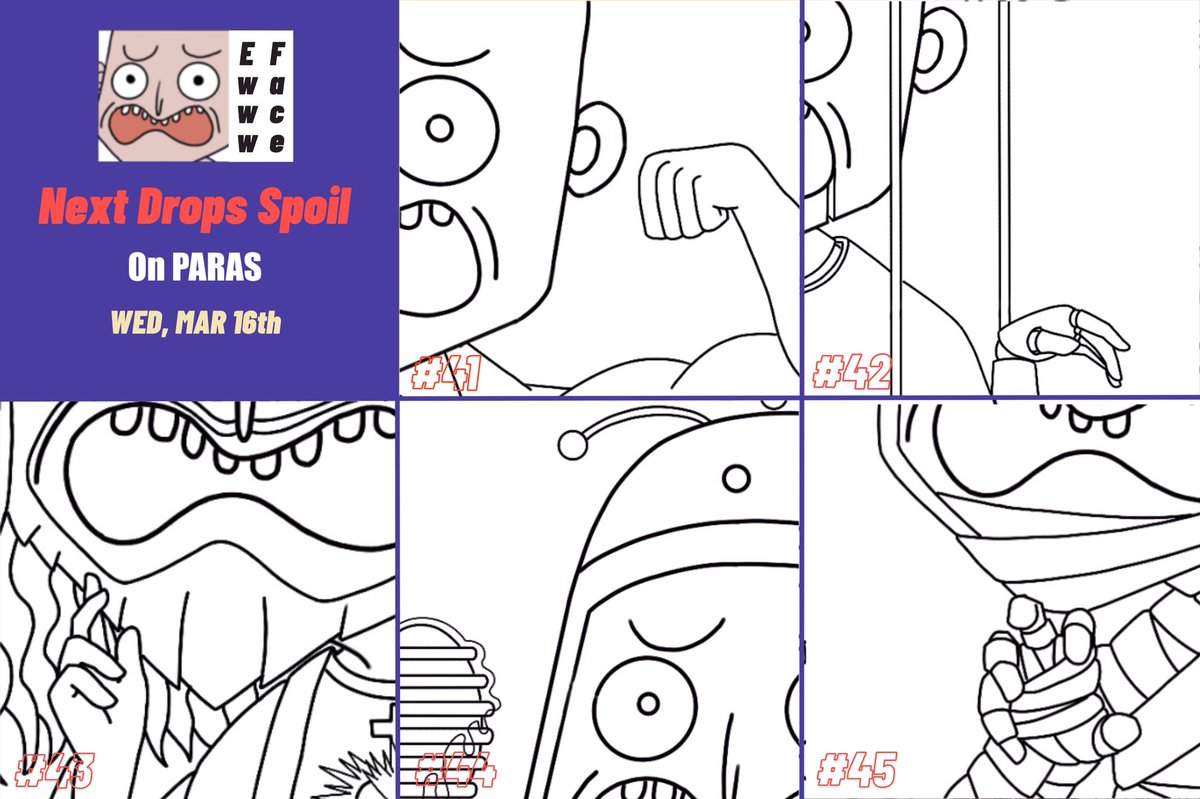 🔈😬 Ewww Spoil 😬🔈

> Next Drops on PARAS 🌟🥰
> Tomorrow 🚀2️⃣🌕

Paras     : paras.id/collection/eww…
Discord : discord.gg/xGp5z4Ehvq

#NFTThaicommunity #NEARnft #nearNFTs #nftcollectors