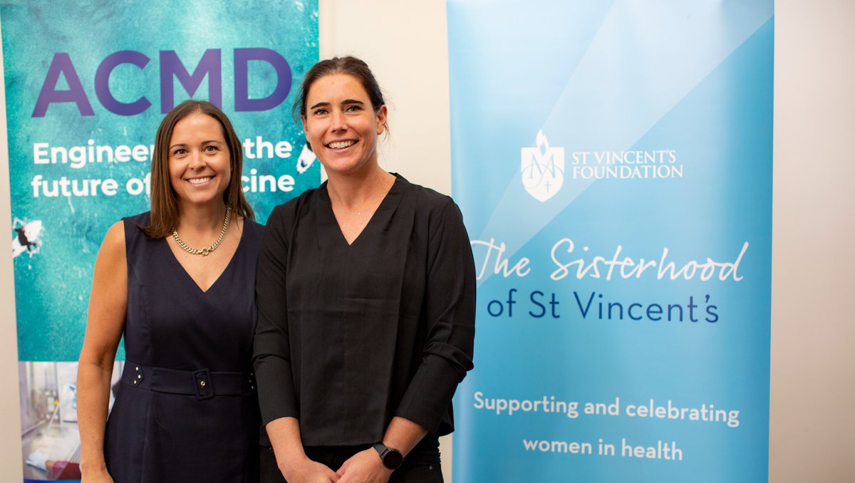 Gen_Institute's tweet photo. This morning we were pleased to launch our partnership with The Sisterhood of St Vincent’s and @StVincentsMelb. The partnership will support women in Philanthropy, Health and Medicine and Engineering. #genfcj https://t.co/BqLjOB8wlX