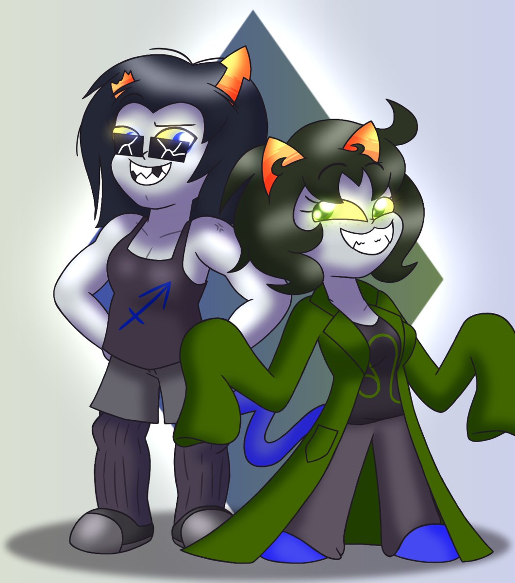 BUGFlower99's tweet photo. Quería dibujar a estos 2 desde hace tiempo bc son cute :33 ♢ ♢
#Homestuck #Moirails #Moirallegiance #EquiusZahhak #NepetaLeijon
Speedpaint:
https://t.co/kq0EJOJgIB https://t.co/7abWPwNIJd