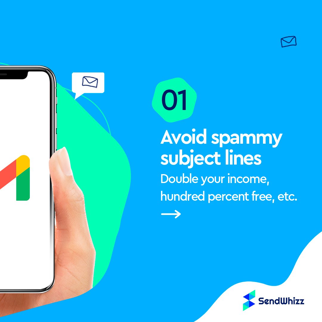 SendWhizz's tweet photo. Creating an email campaign after weeks of planning only for it to end up in the spam box is definitely heartbreaking. Follow these simple tips to enjoy a higher inbox delivery rate for your emails and get noticed by your audience.⁣
⁣
#emailmarketing #emails #DigitalMarketing https://t.co/a8V6oJ4vkP