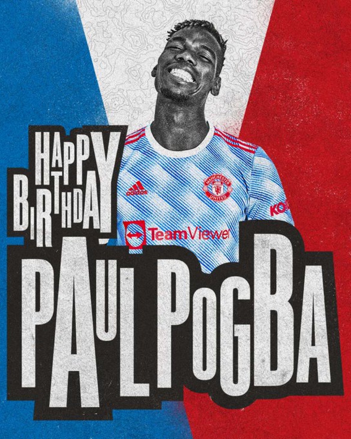 Happy birthday to you Paul pogba 