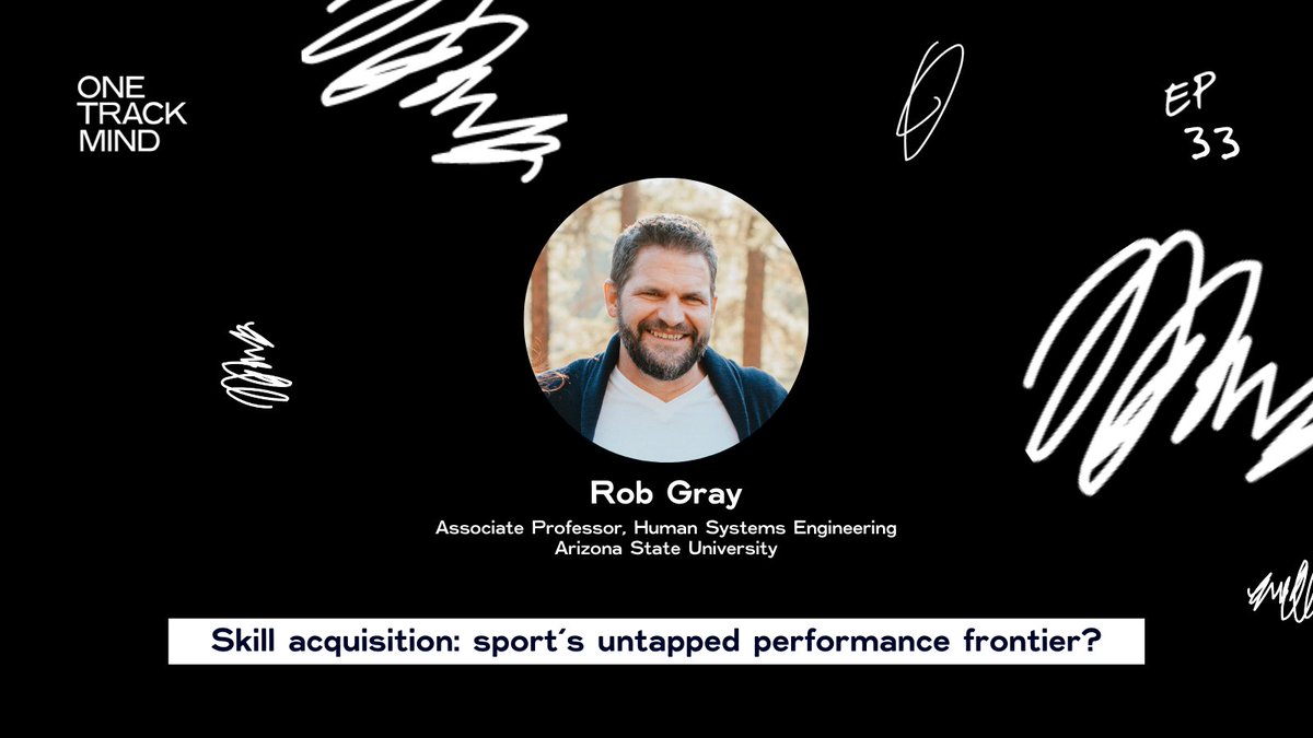 Track Consulting Group (@track_vu) on Twitter photo Is skill acquisition sport's untapped performance frontier?
On this week's show, <a href="/ShakeyWaits/">Rob Gray ⚾️👁</a> joins host <a href="/Robertson_SJ/">Sam Robertson</a> for a chat about all things skill acquisition!
Take a listen at podcasts.apple.com/au/podcast/33-… Is skill acquisition sport's untapped performance frontier?
On this week's show, <a href="/ShakeyWaits/">Rob Gray ⚾️👁</a> joins host <a href="/Robertson_SJ/">Sam Robertson</a> for a chat about all things skill acquisition!
Take a listen at podcasts.apple.com/au/podcast/33-…