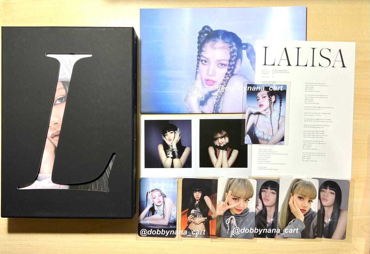 dobbynana's tweet photo. wts lfb ph blackpink
onhand

☆ lisa lalisa pb set
⋯ unsealed photobook black ver but complete inclusions + 1 black ver pola + 1 gold ver pola + 1 black ver pc + 1 gold ver pc + 2 ktown pob sets + 1 rare gold pc

╰  P2000 (1800 payo)

⋯ reply mine / dm
⋯ dop: 5 days https://t.co/pL2bgIaoMr