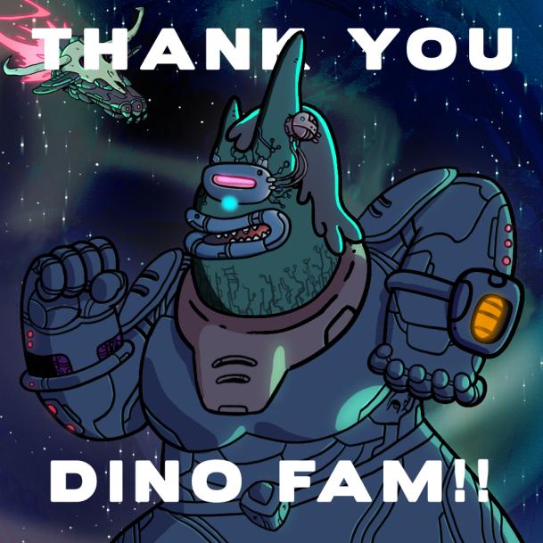 DinoBabyZiggy's tweet photo. Season 2 - Honey Brasco's Space Pirates is now sold out!
You are not late to join the game. Check our discord for more details. Link in bio https://t.co/8xFfRjSt1w