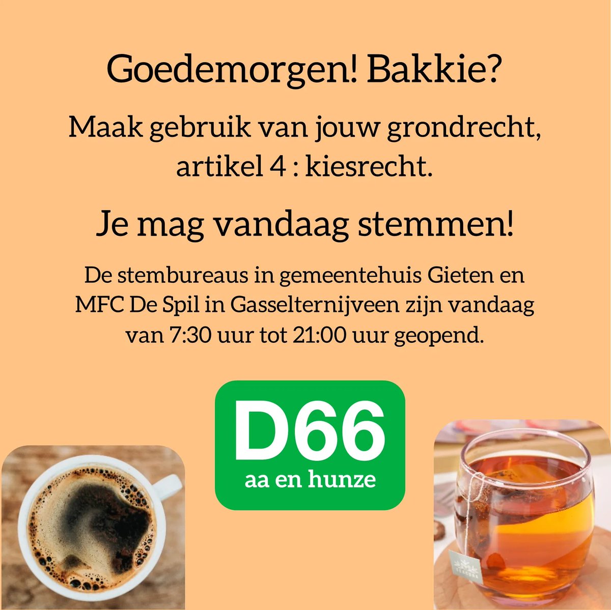 D66 Aa en Hunze (@d66aaenhunze) on Twitter photo 