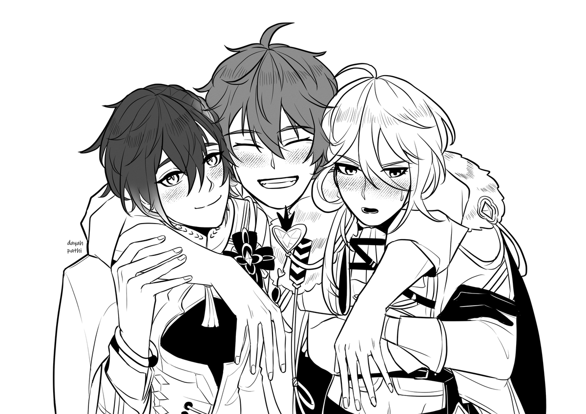 dayahpathi's tweet photo. Happy White Day to Yakumo &amp; Edmond ❤️🍫✨ #NUcarnival https://t.co/RHApzwpH8t