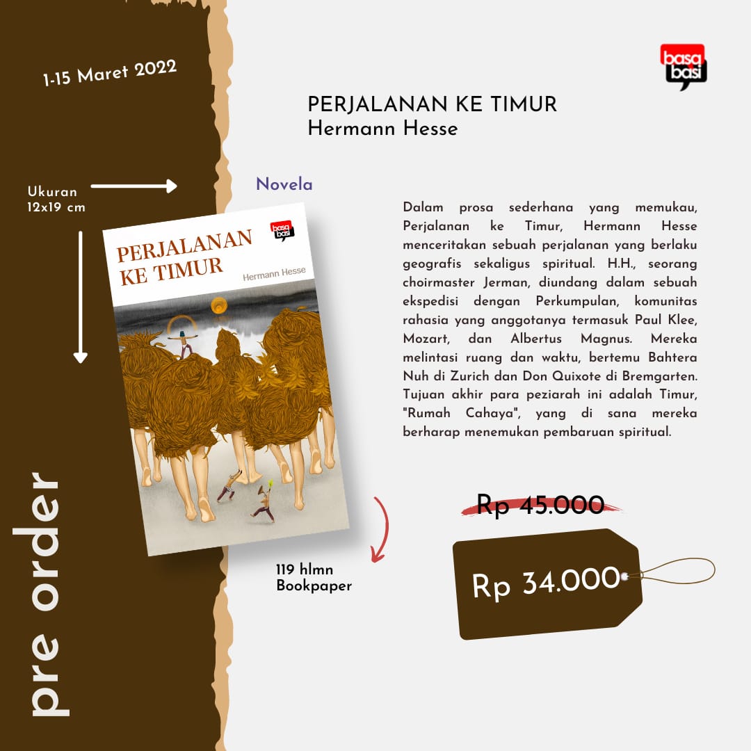 silabelstore's tweet photo. Panggilan terakhir untuk pemesanan buku bulan Maret.

Penerbit Basabasi. https://t.co/N1wRAPzx6j