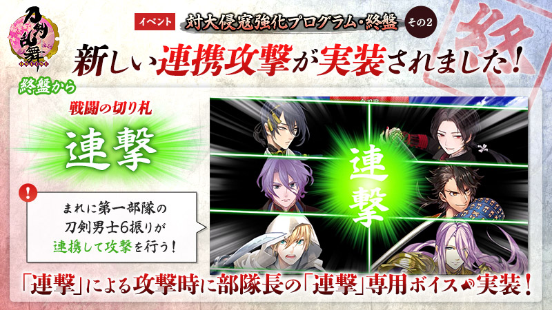刀剣乱舞 対大侵寇強化プログラム 終盤 関連反応まとめ Togetter
