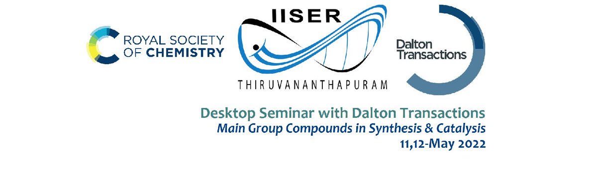 RSC IISER DESKTOP SEMINAR WITH DALTON TRANS. (@rsciiser) on Twitter photo Desktop Seminar with Dalton Trans: Main Group Compounds in Synthesis & Catalysis rsc.org/events/detail/…
<a href="/tvmiiser/">IISER Thiruvananthapuram</a> <a href="/RoySocChem/">Royal Society of Chemistry</a> <a href="/DaltonTrans/">DaltonTransactions</a> @remulveygroup <a href="/GroupAldridge/">Aldridge Group</a> <a href="/crimmingroup/">Crimmin Group</a> <a href="/rebecca_melen/">Prof. Rebecca Melen</a> <a href="/GhoshLaB_IITM/">GhoshLaB_IITM</a> <a href="/sakya_sen/">Sakya S. Sen</a> <a href="/Moumita_CHEM/">Moumita Majumdar</a> <a href="/SharanNembenna/">Sharanappa Nembenna</a> <a href="/JemmisLab/">JemmisLab</a> <a href="/MainTvm/">Main Group Chemistry @ IISERTVM</a> Desktop Seminar with Dalton Trans: Main Group Compounds in Synthesis & Catalysis rsc.org/events/detail/…
<a href="/tvmiiser/">IISER Thiruvananthapuram</a> <a href="/RoySocChem/">Royal Society of Chemistry</a> <a href="/DaltonTrans/">DaltonTransactions</a> @remulveygroup <a href="/GroupAldridge/">Aldridge Group</a> <a href="/crimmingroup/">Crimmin Group</a> <a href="/rebecca_melen/">Prof. Rebecca Melen</a> <a href="/GhoshLaB_IITM/">GhoshLaB_IITM</a> <a href="/sakya_sen/">Sakya S. Sen</a> <a href="/Moumita_CHEM/">Moumita Majumdar</a> <a href="/SharanNembenna/">Sharanappa Nembenna</a> <a href="/JemmisLab/">JemmisLab</a> <a href="/MainTvm/">Main Group Chemistry @ IISERTVM</a>
