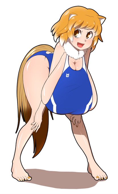 あぶない水着プレーリー 色違い
#けものフレンズ 