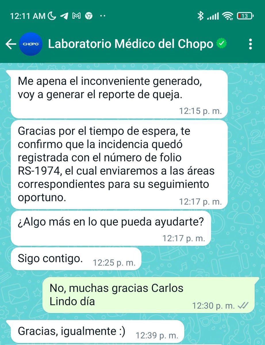amor_flores_'s tweet photo. Ahora sí me decepcionaste @LabMedicoChopo @Profeco 
Que mal servicio. Me aseguraron que el perfil tiroideo tenía la t3 libre y era urgente para mi consulta que tengo CADA 8 MESES... Y no vino en mi estudio. Me quejé, me dieron un folio y jamás hicieron nada. Rateros. https://t.co/rJbRSJI2KW
