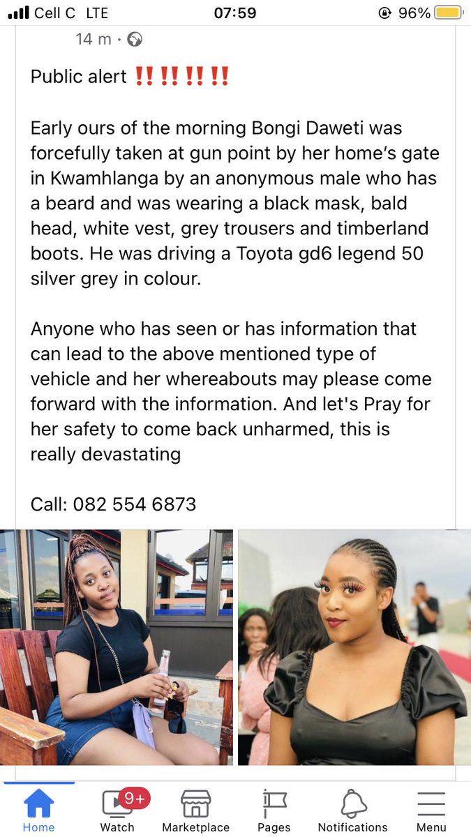 thandomahlangu_'s tweet photo. Spread the word Africa. Let's help to find #BongiDaweti https://t.co/DsJj9TOZLo