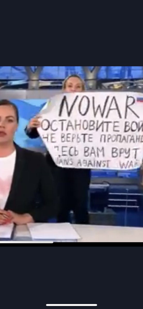 Welchen persönlichen Preis wird sie für diesen Mut zahlen? #Russia