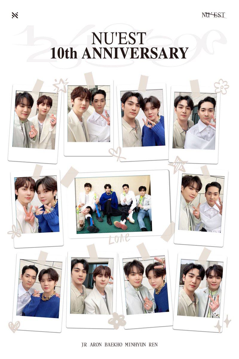 nuestnoonaa's tweet photo. My boys. My babies. My fam💗💜🥺 
Happy 10th anniversary my loves!
@NUESTNEWS 

#하나둘셋_뉴이스트_사랑해
#NUEST_LOVE_FOREVER
#뉴이스트  #NUEST https://t.co/dSXPj1O9Be