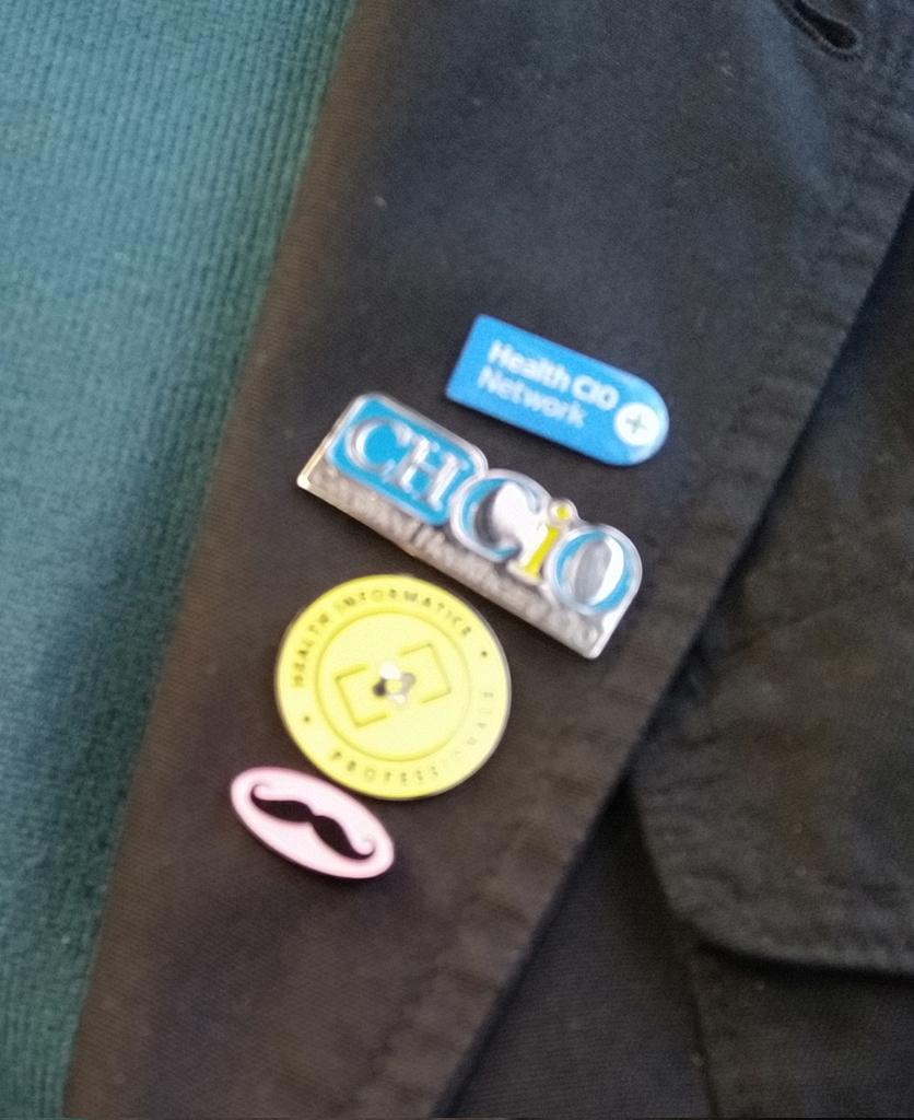 Andy_Kinnear's tweet photo. Trying to give @mikecavaye a run for his money today on the badge front ๐
@CIOCHIME @Fed_IP @HealthCION & #pinksocks all proudly made the cut ๐
#badgetastic https://t.co/Ohtptp5bMN