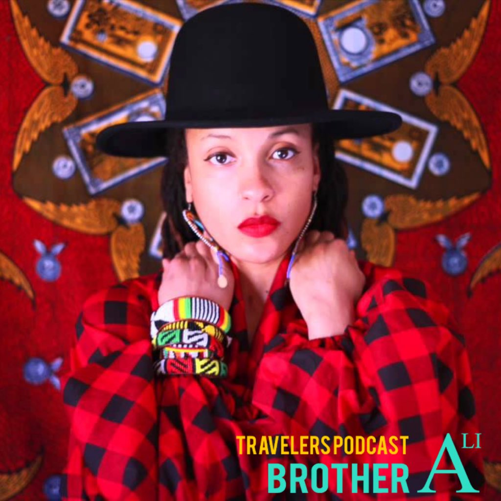 Honored to host my dear friend, the incredible <a href="/sarocthemc/">sa-roc</a> on this week’s episode of #TheTravelersPodcast Streaming now! podlink.to/TravelersPodca…