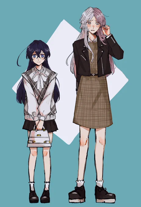 # リプ来たキャラに自分の私服を着せる

リプありがとうございました✨ 