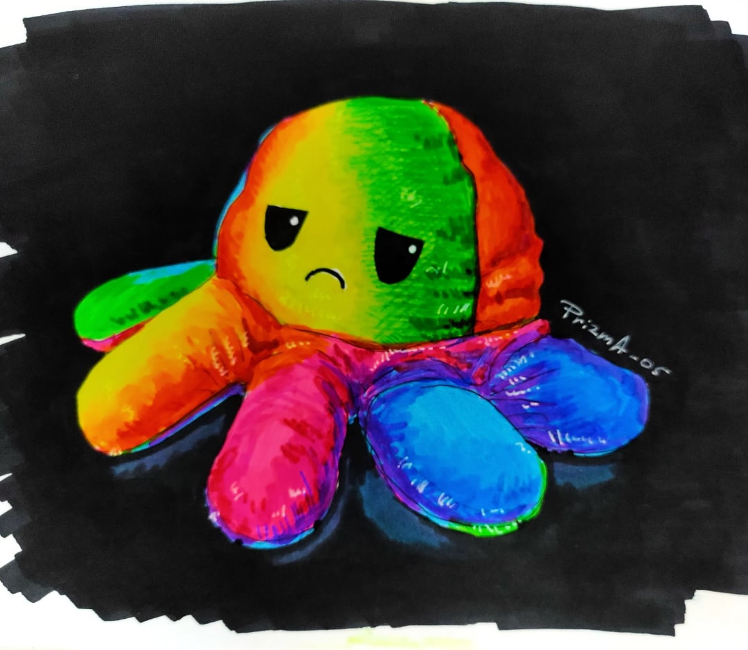 PrizmA_05's tweet photo. Понимаю тебя, мистер осьминожка... :с
🌈🐙💔
#portrait #sketchbook #octopus #sadoctopus #sad #myart #sketch #осьминог https://t.co/FBSGO0tbtQ