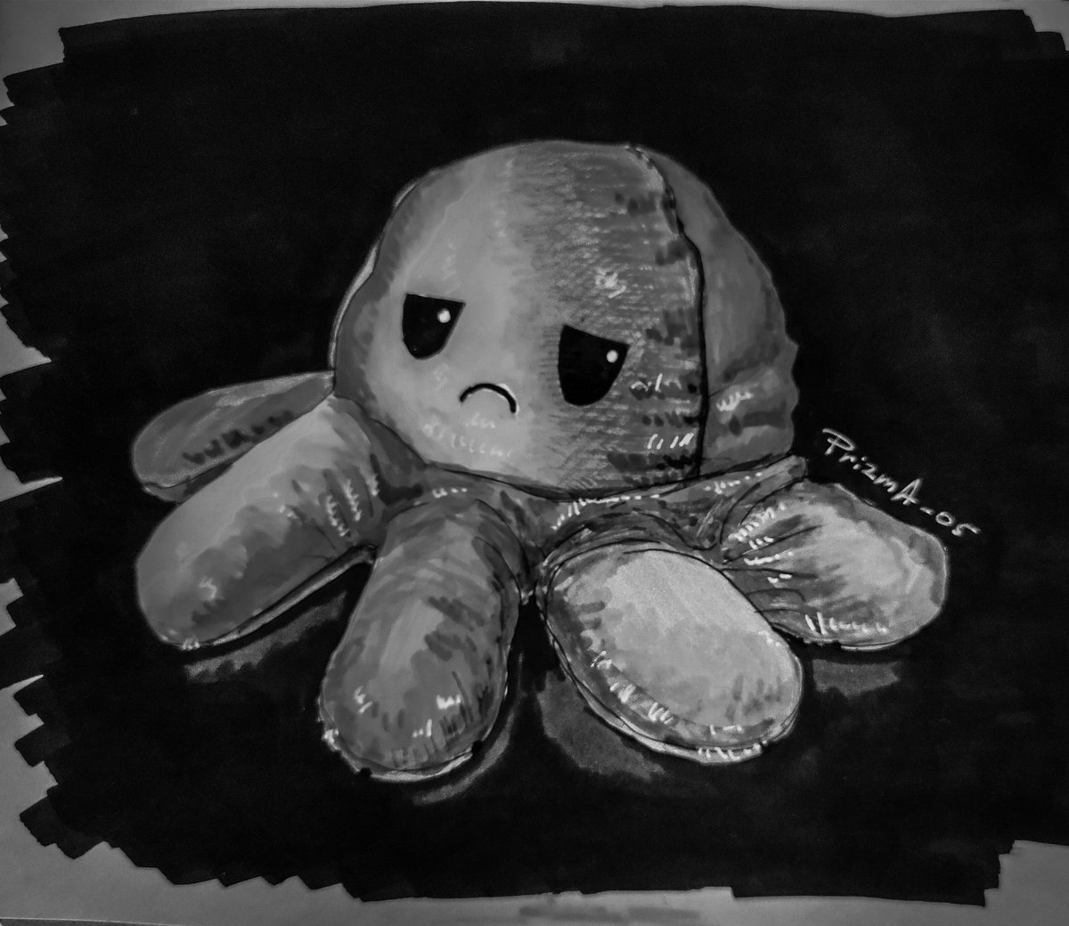 PrizmA_05's tweet photo. Понимаю тебя, мистер осьминожка... :с
🌈🐙💔
#portrait #sketchbook #octopus #sadoctopus #sad #myart #sketch #осьминог https://t.co/FBSGO0tbtQ