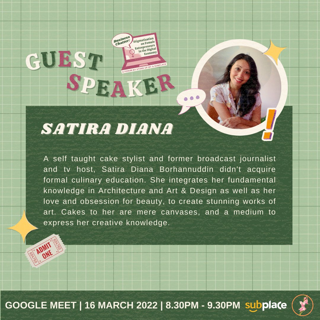 standup_my's tweet photo. These are the speakers and moderators that
we are having for our forum with Subplace tomorrow! Head on to the link in our bio, stories or
register here: https://t.co/nUvheLeJpY
#StandupMalaysia #SUBPLACE #womeninbusiness #femaleentrepreneurs
@XIXILI_intima @satiradiana https://t.co/PeuusP3ILN