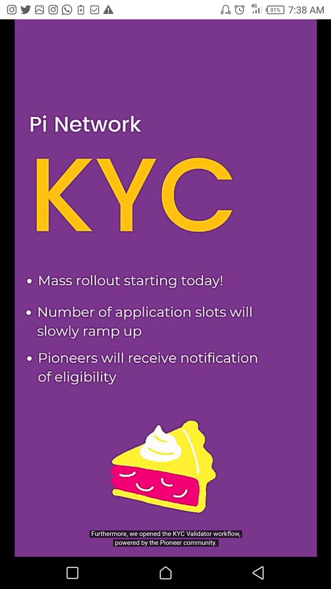 PiRevolutionX's tweet photo. MASS KYC HAS STARTED!!! HURRAY!!! CONGRATULATIONS PIONEERS!! 😃 Check the update on your Pi app. #piday2022 #PiDay 

Pi group ➡️https://t.co/gMDfIGpTQd https://t.co/tqUHOKBZtS
