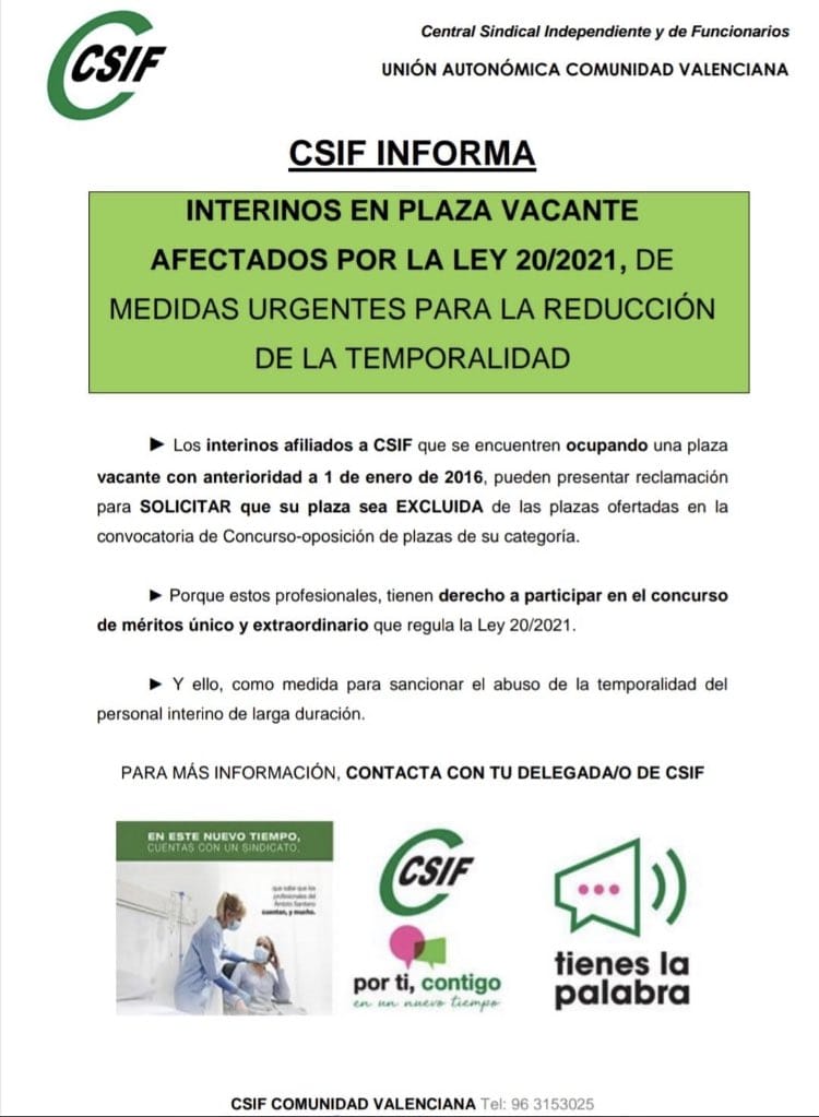 Este es uno de los sindicatos que no ha movido un pelo para proteger a los interinos (por no hablar de los Informátic@s del #Sescam) pero que ahora se sube al carro para "pillar" mas afiliados a costa del abuso de temporalidad. #byebyeCSIF #CSIFNonGrato