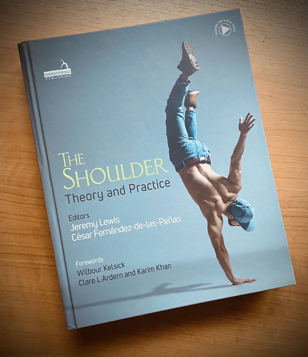 theshoulderdoc's tweet image. Really enjoying reading @JeremyLewisPT book. Essential reading for all shoulder surgeons &amp;amp;!therapists. The real issues of treating shoulders covered (not double vs single row!) - smile.amazon.co.uk/dp/1913426173/…