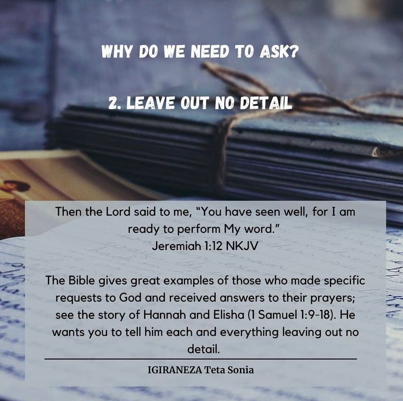 AWalkWithGod1's tweet photo. Why Do We Need To Ask?
#LeaveOutNoDetail https://t.co/qczRjMju8i