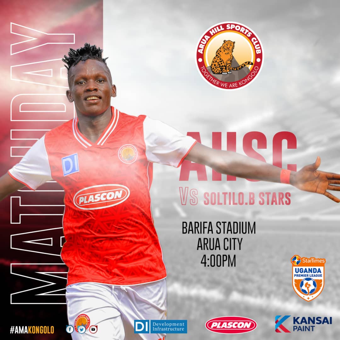 Ekirungi(EkiNyc)🌟✨ (@NzeEkirungi) on Twitter photo 2022-03-15 06:55:30 🚨 It's Match Day in Arua City🚨 Vs Soltilo Bright Stars 🏟️ BARIFA ⏰ 1600Hrs 🏆 #StarTimesUPL #AmaKongolo #PaintingAruaRed 🚨 It's Match Day in Arua City🚨 Vs Soltilo Bright Stars 🏟️ BARIFA ⏰ 1600Hrs 🏆 #StarTimesUPL #AmaKongolo #PaintingAruaRed