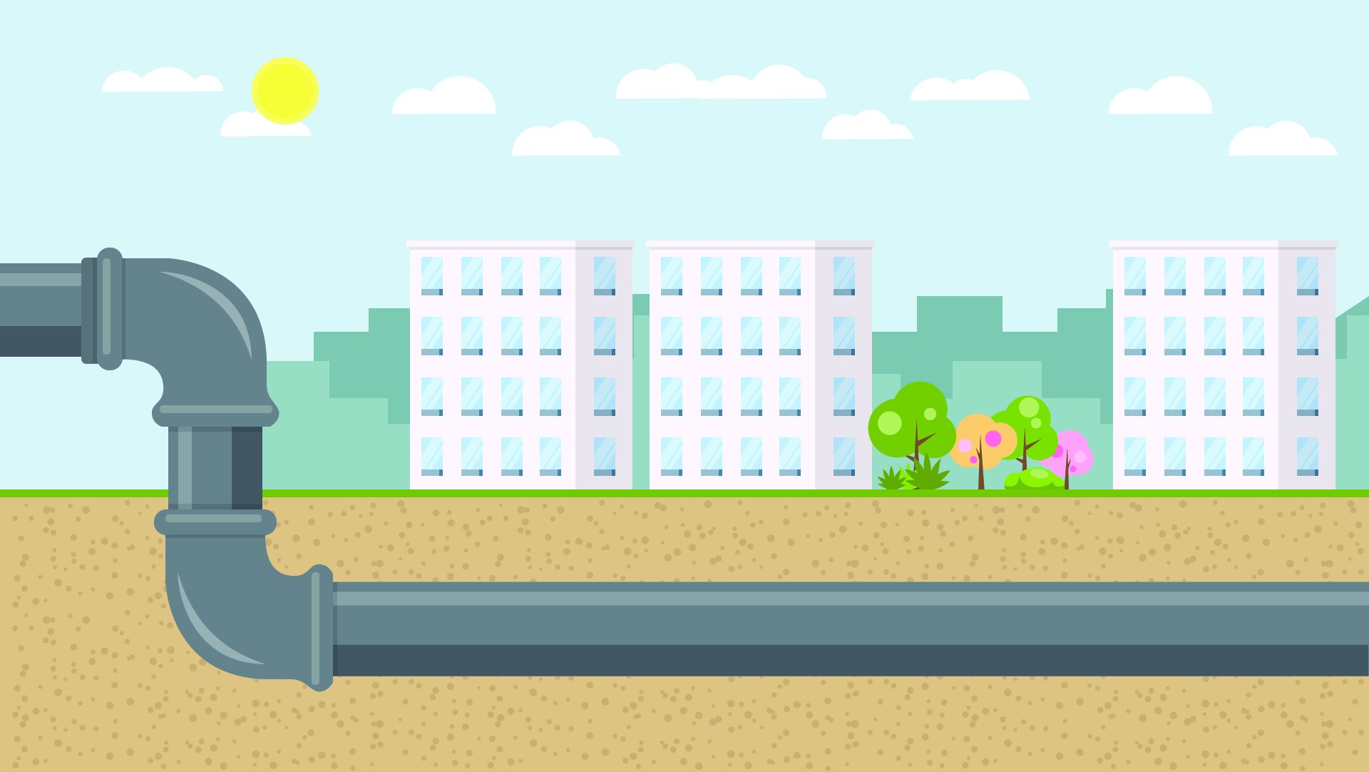 Канализация Flat