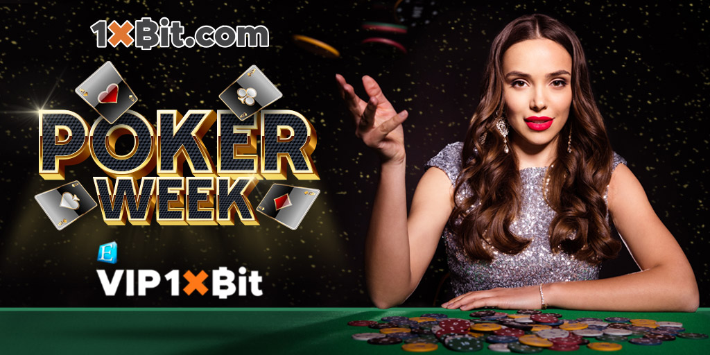 1x_bit's tweet photo. https://t.co/dkyfEV4c7e
#PokerWeek:
Earn points in the exclusive #Poker tournament and win!
Simply play at #BitHoldem brand tables in the #Ezugi lobby and #win!
Place #bets every day to earn tournament points.
#1xbit #bitcoin #casino https://t.co/WUiZZX90Gp