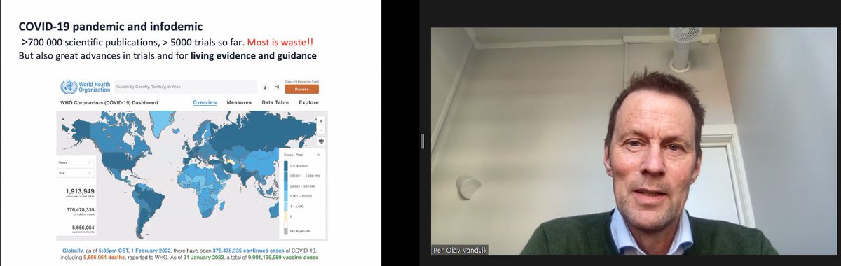 OBShealth's tweet photo. Guidelines are useful only if they have an impact in #qualityofcare - eg incorporate them into electronic health records & make them available where clinicians go.
"Trustworthy and living evidence is here to stay"
@PerVandvik 🇳🇴 from https://t.co/O88GsaMRaD
#OBSwebinars #EHR https://t.co/ZDvUqZEAWV