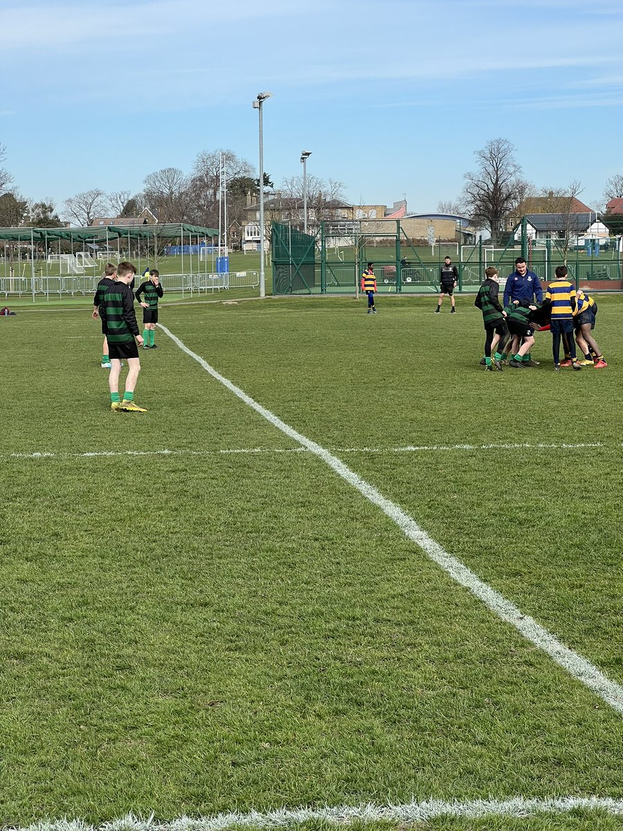 RWSPE's tweet photo. Game 2: 20 - 15 vs @SJWMS_PE. Strong defence against a big side and a hat trick from Finn G! #rwsrugby #Kent7s https://t.co/witrMNEGHw