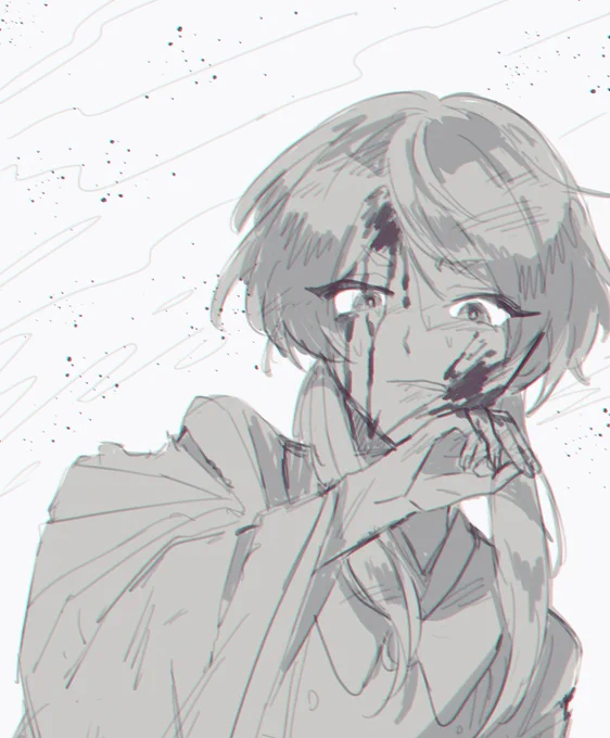 戦う白山が見たいと思ったやつ やや前の絵で恐縮です 