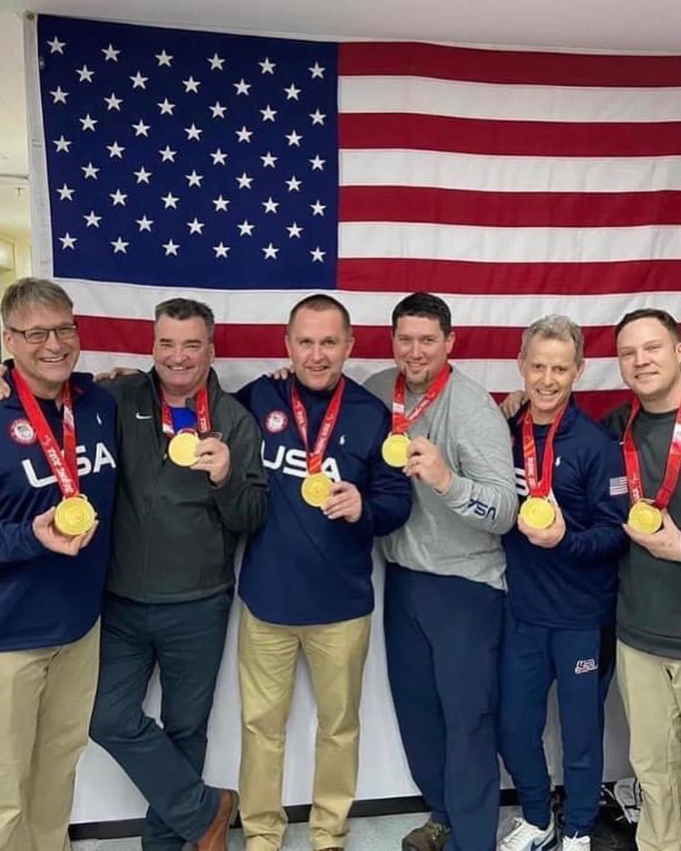 WASAadaptsports's tweet photo. WASA is incredibly lucky and honored to have Dr. Mike Uihlein as part of our family. This is his third gold medal as USA National Sled Hockey team doctor. Sochi, Pyong Chang and now Beijing.  WE ARE PROUD! #goldmedal #paralympics #sledhockey #teamdoctor #hardwork #family https://t.co/hegjCr8zOt