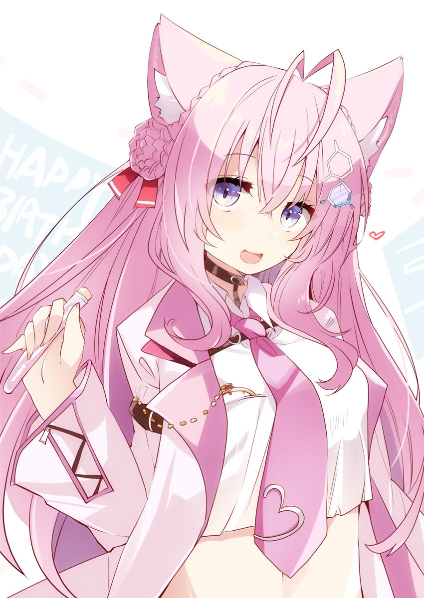 博衣こより 「こよちゃんおめでとう～～～🥳🎂  
#こよりすけっち 」|しろがね🌱ことしもよろしくねのイラスト