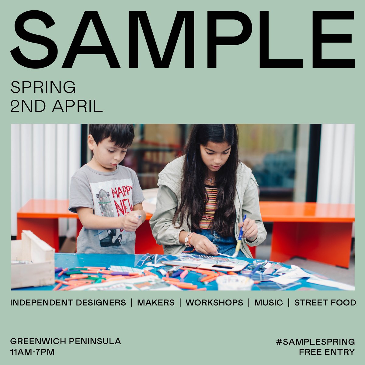 ThePeninsulist's tweet photo. Join @yodomoco makers at #SAMPLESpring & learn #sashikostitching, #paperweaving and more. Watch this space for more details.
Top Tip: SAMPLE is free, but if you sign up on our website you'll receive 20% off your first drink at @DesignDCanteen. ⬇
https://t.co/IXCxJmciMb https://t.co/2BiAlCp8wj