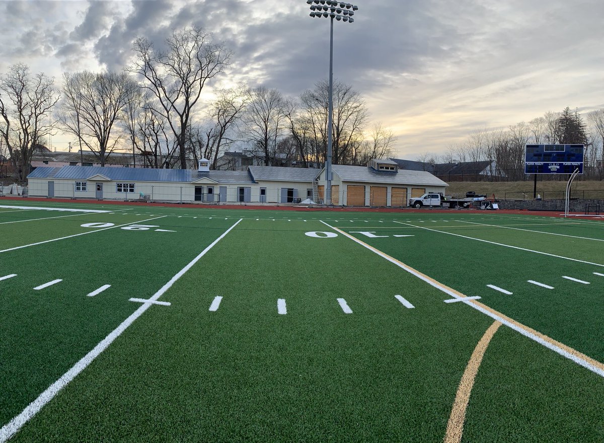 goAWathletics's tweet photo. Things are coming together at the Healy Complex! Tryouts start Monday for our spring season! #gobishops https://t.co/OJMutkItuw