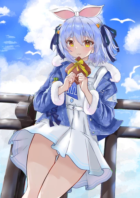 ホワイトデー!ぺこちゃんにお返し!!#ぺこらーと #ホワイトデー 