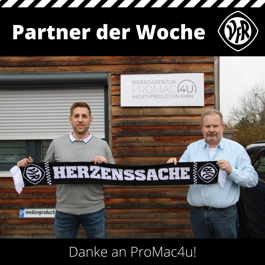 VfRAalen1921's tweet photo. Der VfR stellt seine Partner vor! 🖤🤍

Heute präsentieren wir ProMac4u, unser erster Ansprechpartner im Bereich Werbetechnik, sowie langjähriges Mitglied im 1921 Business Club.

#Danke #ProMac4u #PartnerderWoche #VfRAalen #VfR #Aalen #schwarzweisswir #immerweiternachvorn https://t.co/1b80CBbK3p