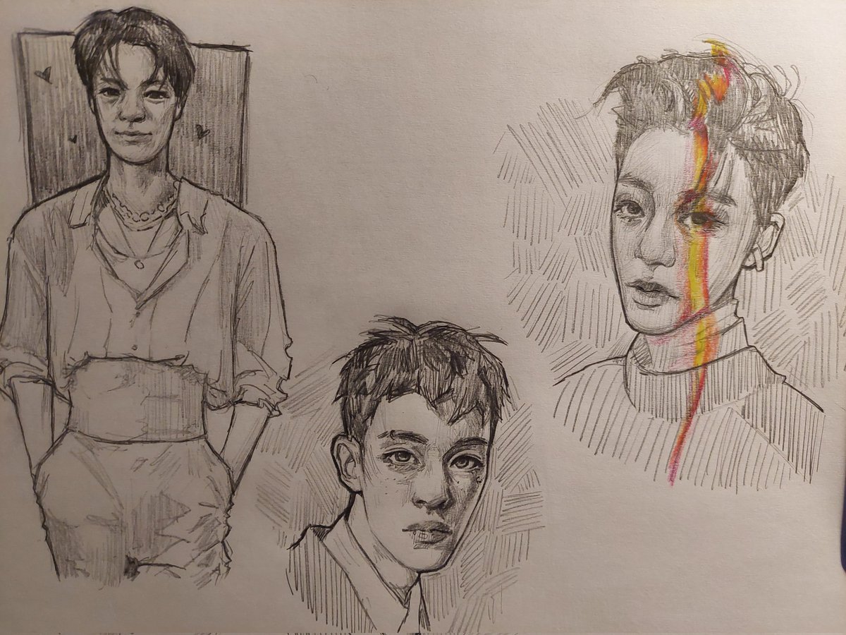 saki_kee's tweet photo. Nct sketch dump
#NCTDREAM #NCT 
#drawing #art https://t.co/qLfNVMN4N3