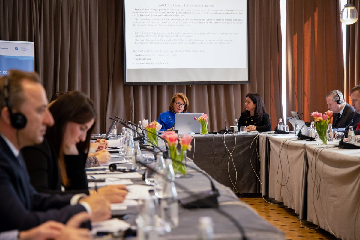 airewb's tweet photo. Mirjana Lazarova Trajkovska,🇲🇰NC for #ARWB  judge of the Supreme Court of the Republic of North Macedonia shares important points on human rights standards and asset recovery measures from ECtHR case-law perspective. https://t.co/22MTEyylfZ