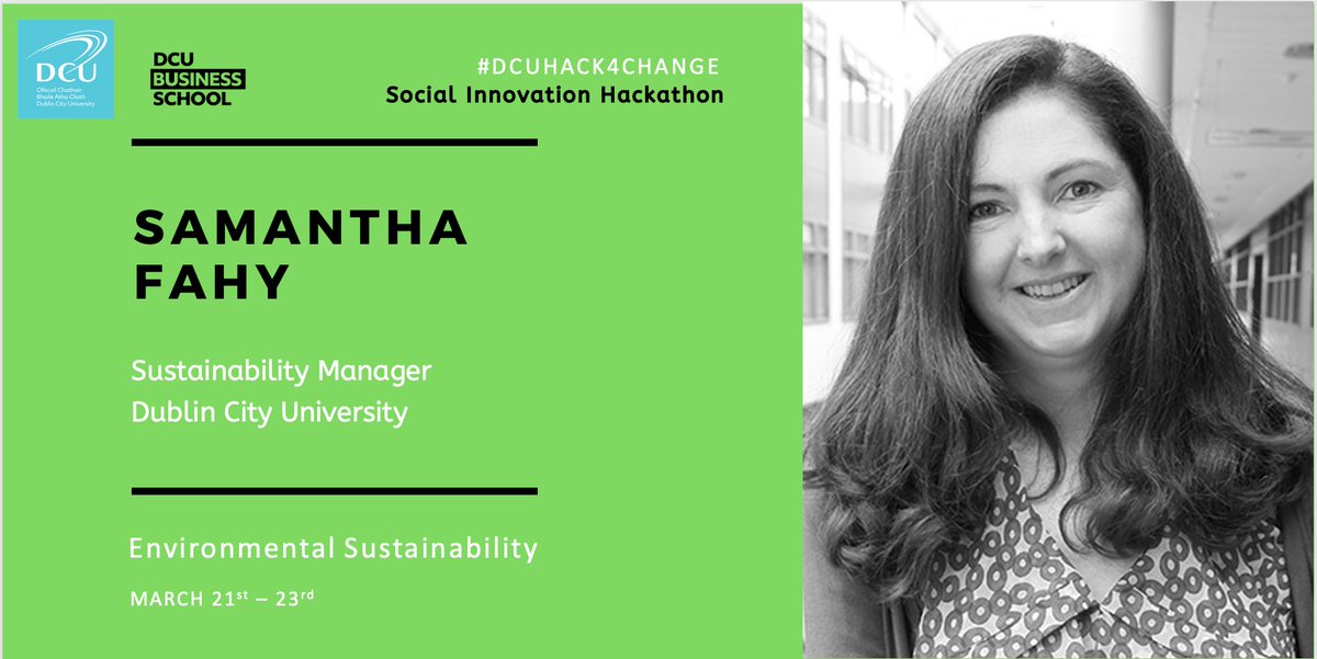 DcuHack4change's tweet photo. How lucky are our students with so many industry guests, speakers and mentors. We are delighted to welcome Samantha Fahy from @DCU to #DCUHack4Change https://t.co/8otG9NIFb1