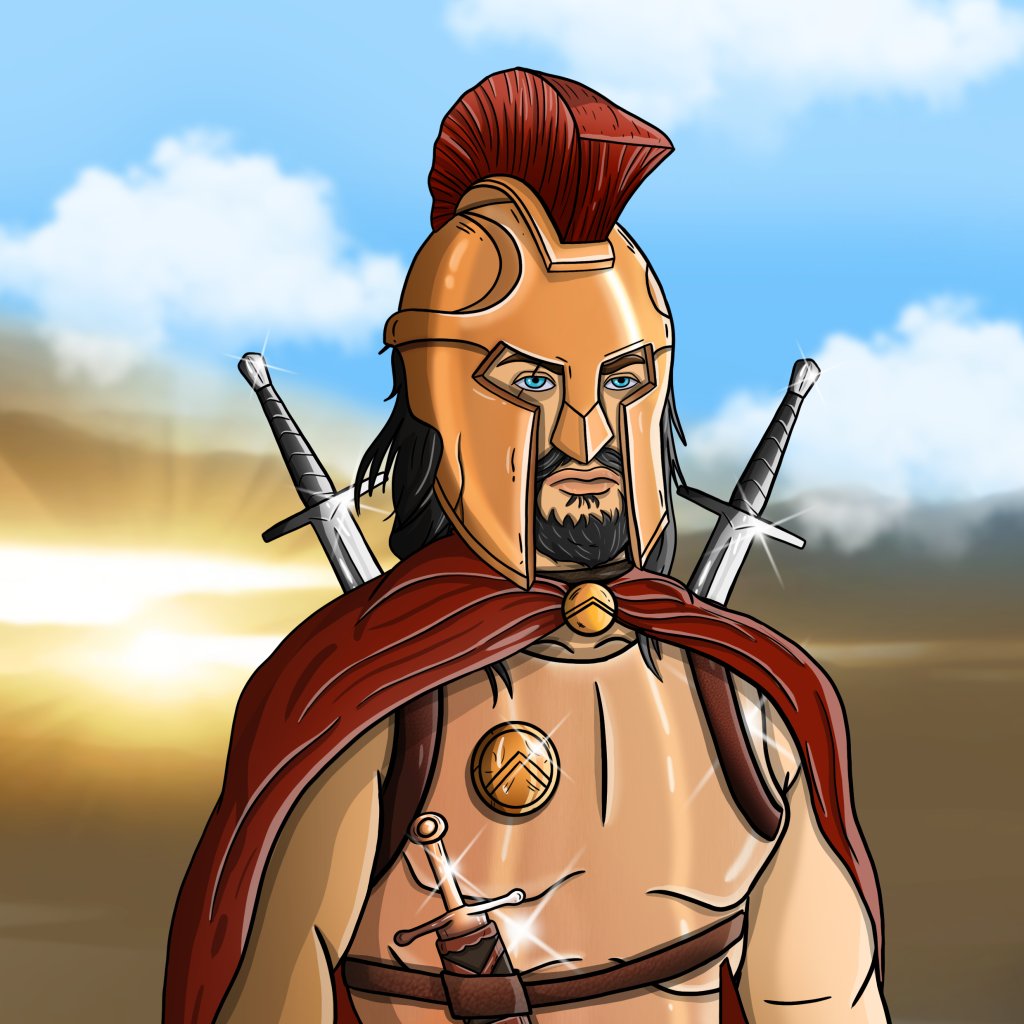 Spartan300Club's tweet photo. Spartan 300 Club Warrior#33🔥

MOLON LABE!!! ⚔

Limited to only 300.

https://t.co/ftpFsMIEe0…

https://t.co/b6boKJod9Y

#nft #nftart #art #digitalart #nfts #nftartist #crypto #cryptoart #nftcommunity #nftcollector #ethereum #bitcoin #blockchain #cryptocurrency #opensea #artist https://t.co/zhP8CxIO41