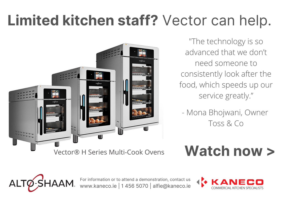 RAI_ie's tweet photo. Cook your entire menu in any space without a canopy using one oven. Discover how: https://t.co/bLvjr6O3qp
#AltoShaam #Kaneco #Vector https://t.co/uegnfju1IM