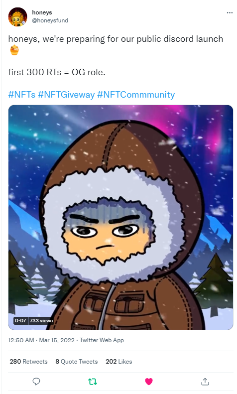 Nioktweet's tweet photo. @honeysfund Niiok#5745 https://t.co/ITFPYxJ2zJ
