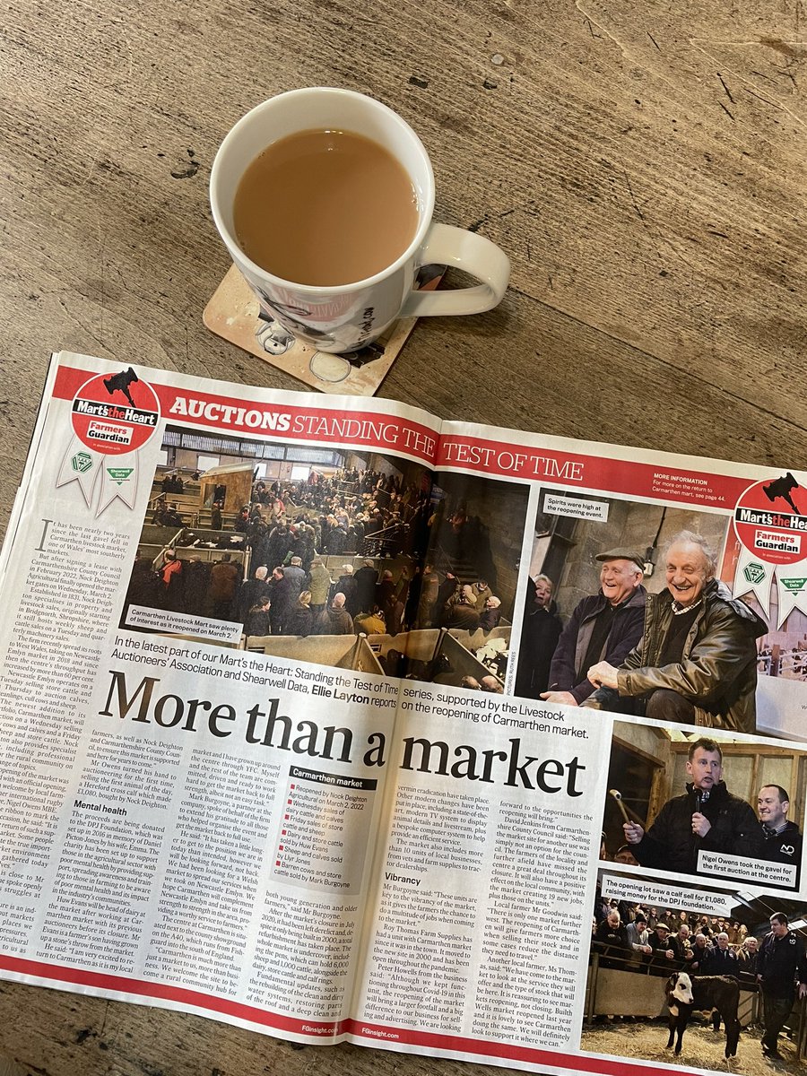 Catching up on <a href="/FarmersGuardian/">Farmers Guardian</a> and incredibly proud to read articles written by my cousin (and best mate)  <a href="/EllieLayton/">Ellie Layton</a>!! 

Absolutely smashing her new role as Livestock Specialist - our family is beyond proud.🤩 

#WomenInAg #Family❤️